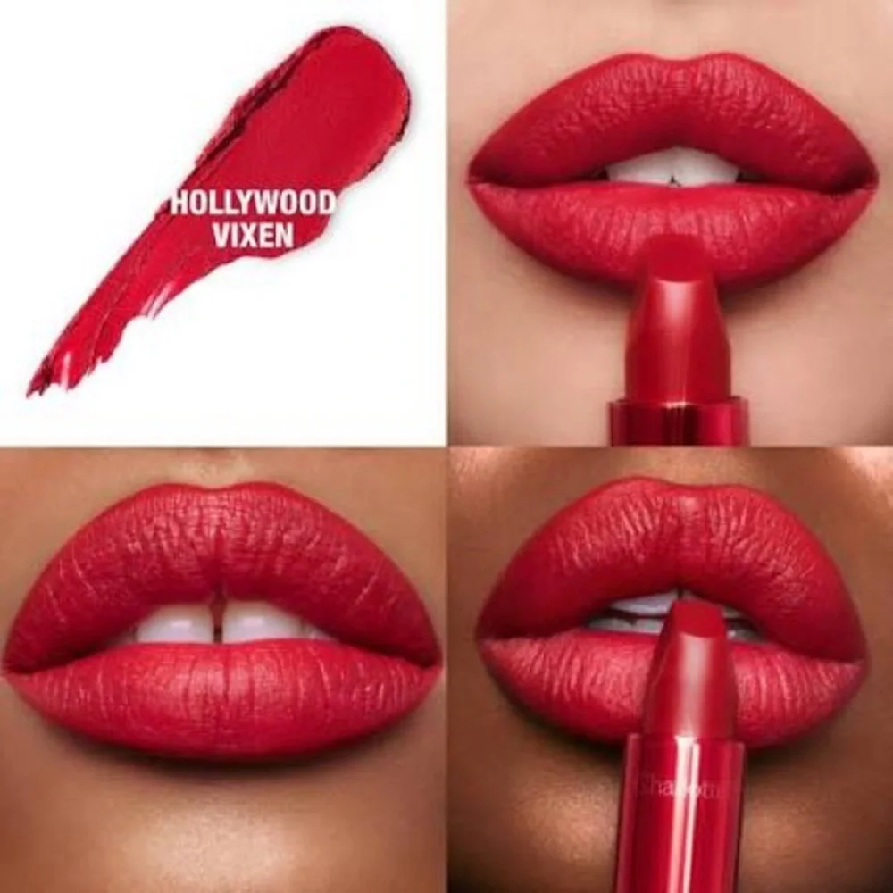 🎀 Charlotte Tilbury Iconic Hollywood Lip Trio | Brand New in Box ✨